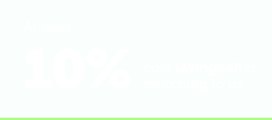 Cost savings ROI data.